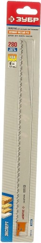 Полотна для сабельных пил ЗУБР ЭКСПЕРТ S1344D cr-v,быстрый,чистый распил тверд. древесины 155711-28 - изображение 2