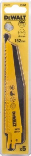 Полотна по металлу DeWALT BIM S610VF 152 мм (5шт.) DT2344-QZ DT2344-QZ - изображение 2