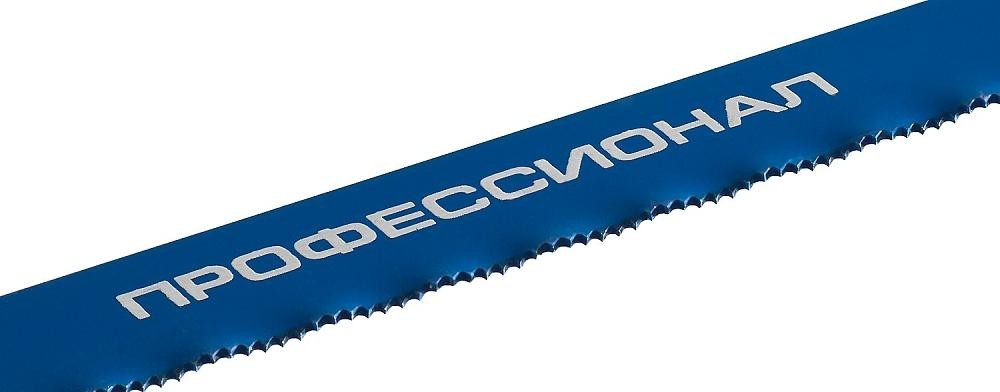 Полотно для пил по металлу ЗУБР БИМЕТАЛЛ-24 24 tpi: универсальный рез, 300 мм 15855-24-1 - изображение 2
