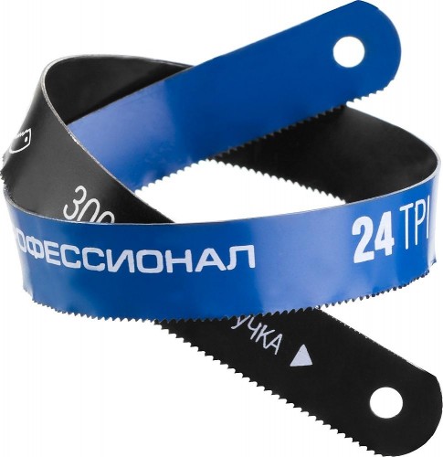 Полотно для пил по металлу ЗУБР БИМЕТАЛЛ-24 24 tpi: универсальный рез, 300 мм 15855-24-1 - изображение 3