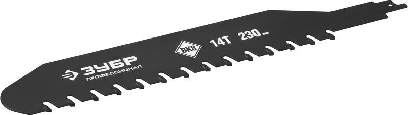 Полотно для сабельной пилы ЗУБР пористый бетон 320х230 мм 14TPI ВК8 159772-14 159772-14