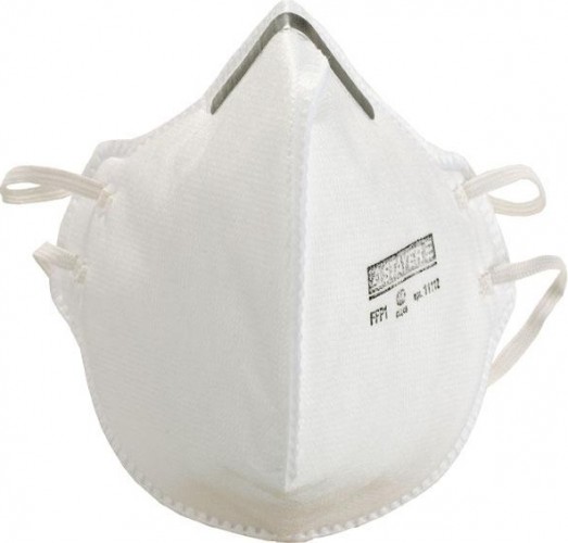 Полумаска фильтрующая  STAYER PROFI FFP1 плоская, многослойная 11112