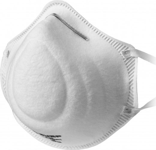 Полумаска фильтрующая ЗУБР Ф-80 FFP1 коническая 11169