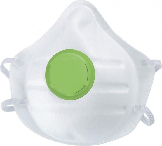 Полумаска "ИСТОК"  с клапаном выдоха FFP1 NR, фильтрующая формованная 892507