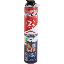 Комплект Polynor для теплоизоляции пола 15 м2: напыляемый утеплитель (12 шт), угловая насадка - изображение 8