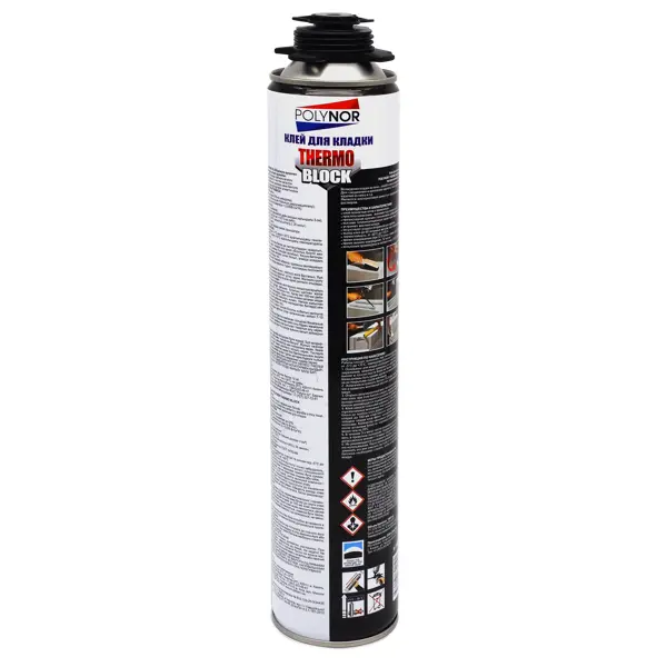 Клей-пена для кладки Polynor Thermo Block 1000 мл - изображение 2