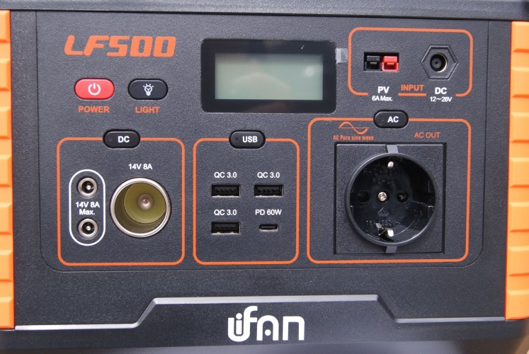 Портативная электростанция LIFAN LF 500 аккумуляторная LF500 - изображение 5