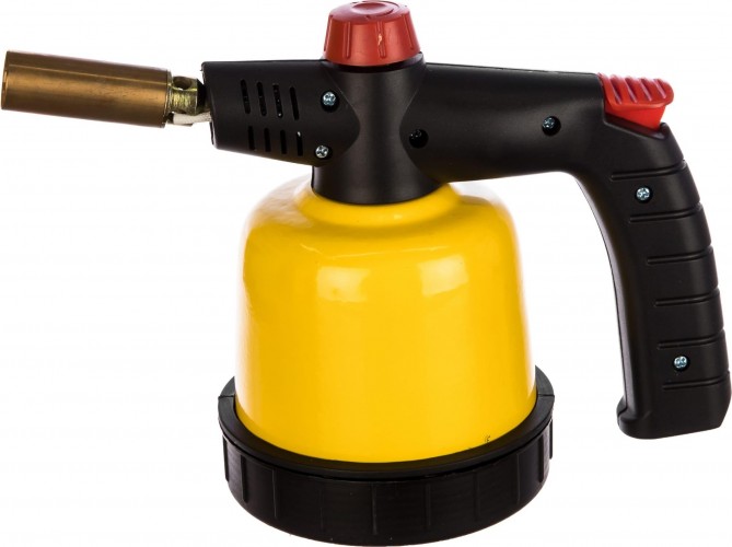 Портативная горелка STAYER MAXTerm лампа газовая "master" на баллон, с пьезоподжигом, 55590 - изображение 2