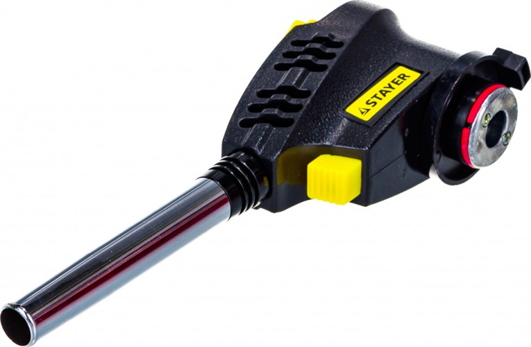 Портативная горелка STAYER PROTerm на баллон, "professional", с пьезоподжигом, регули 55582