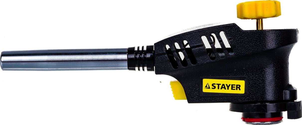 Портативная горелка STAYER PROTerm на баллон, "professional", с пьезоподжигом, регули 55582 - изображение 4
