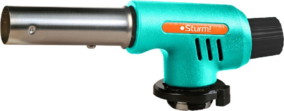 Портативная горелка Sturm 5015-KL-01 регул. пламени, защита от ветра