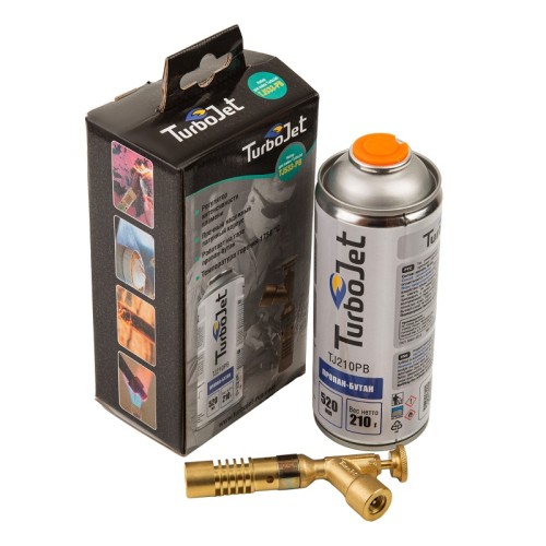 Портативная горелка TurboJet TJ533-PB набор tj500-pb + газовый баллон tj210pb