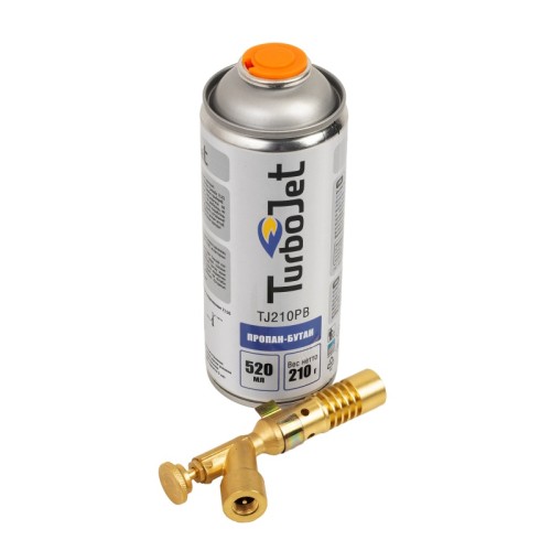 Портативная горелка TurboJet TJ533-PB набор tj500-pb + газовый баллон tj210pb - изображение 2