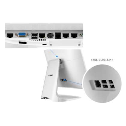 POS Терминал APEXA II Project (white) c Windows10 (без MSR) - изображение 3