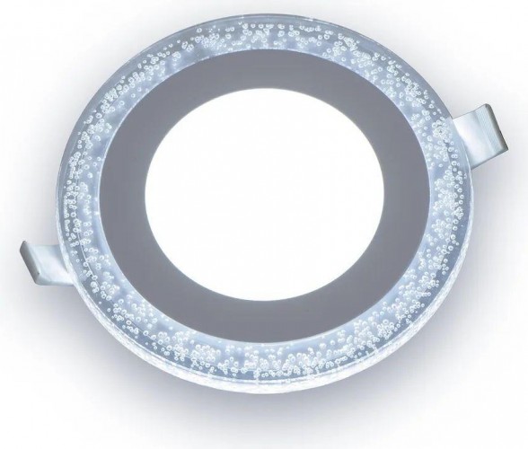 Потолочный светодиодный светильник GAUSS Bubbles круг 6+3w, 540lm 4000k 3 режима led BL317 - изображение 3