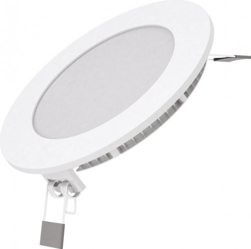 Потолочный светодиодный светильник GAUSS Slim круг 6w 360lm 3000k 939111106