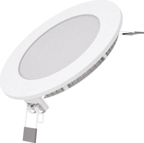 Потолочный светодиодный светильник GAUSS Slim круг 6w 460lm 6500k 939111306