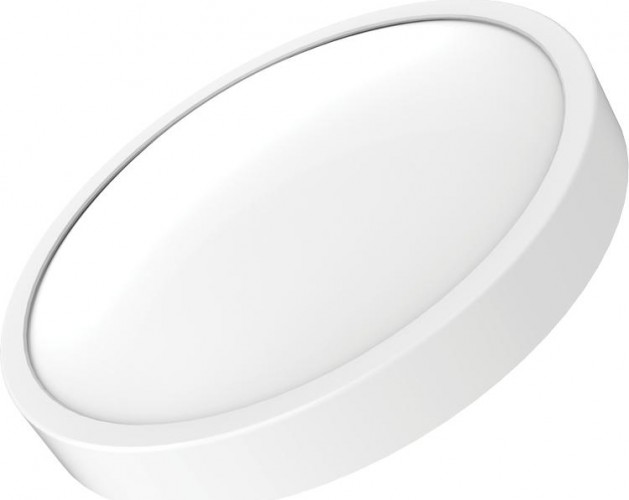 Потолочный светодиодный светильник GAUSS Фрисби 250х80, 12w 850лм, ip20 2700к круглый (кольцо) 941420112