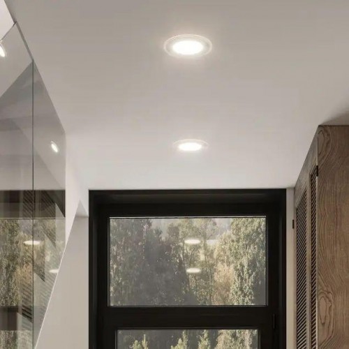 Потолочный светодиодный светильник GAUSS Glass круг12w 990lm 4000k с дек стеклом led 947111212 - изображение 3