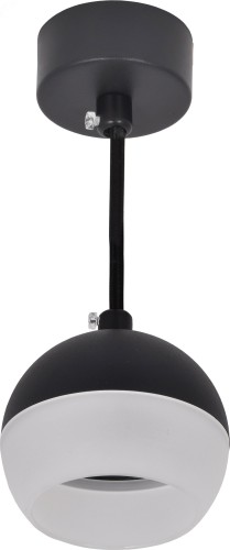 Потолочный светодиодный светильник IEK LIGHTING 4012 GX53 черн.  LT-UCB0-4012-GX53-1-K02