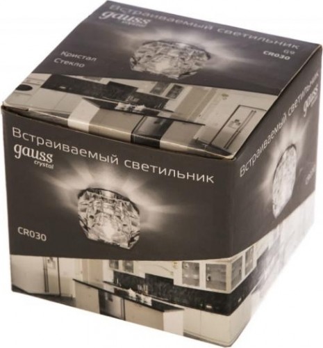 Потолочный светодиодный светильник GAUSS CR030 crystal - изображение 3