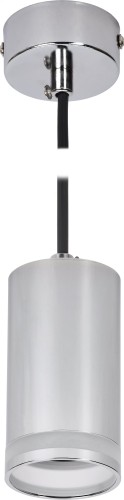 Потолочный светодиодный светильник IEK LIGHTING 4007 GU10 хром  LT-UCB0-4007-GU10-1-K23