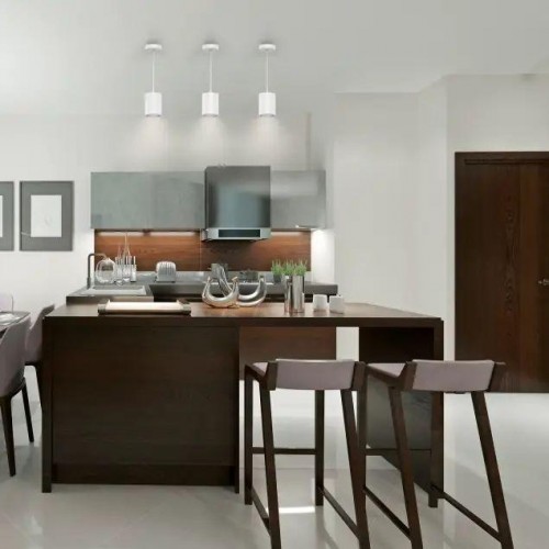 Потолочный светодиодный светильник GAUSS HD039 overhead подвес цил12w 750lm 3000k белый - изображение 5