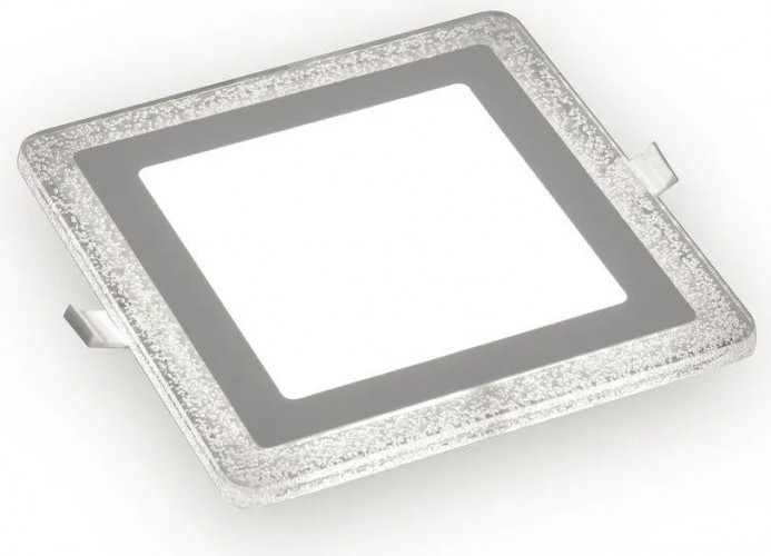 Потолочный светодиодный светильник GAUSS BL324 bubbles кв12+4w, 1200lm 3000k 3 реж. - изображение 3