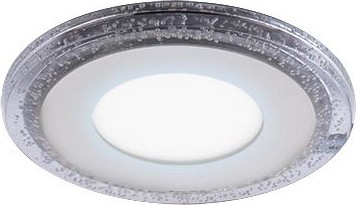 Потолочный светодиодный светильник GAUSS Bubbles круг 3+3W, 350lm 4000K 3 режима led BL315
