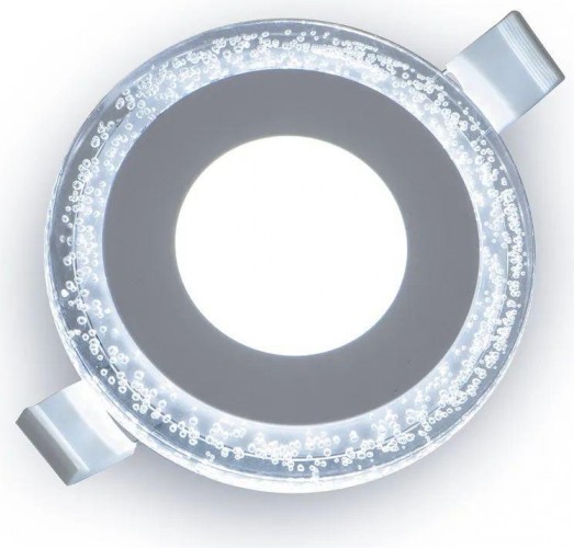 Потолочный светодиодный светильник GAUSS Bubbles круг 3+3W, 350lm 4000K 3 режима led BL315 - изображение 3