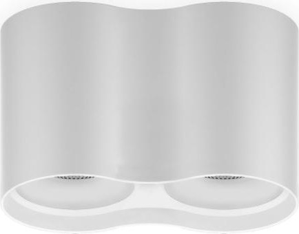 Потолочный светодиодный светильник GAUSS HD032 overhead наклдвойной цилиндр 24w 1600lm 3000k белы - изображение 4