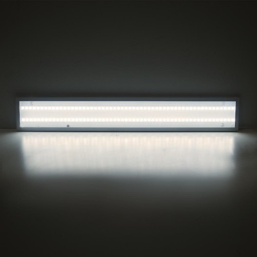 Потолочный светодиодный светильник GAUSS 36W 2950lm 6500k призма 1200*180*19мм 860125336 - изображение 4