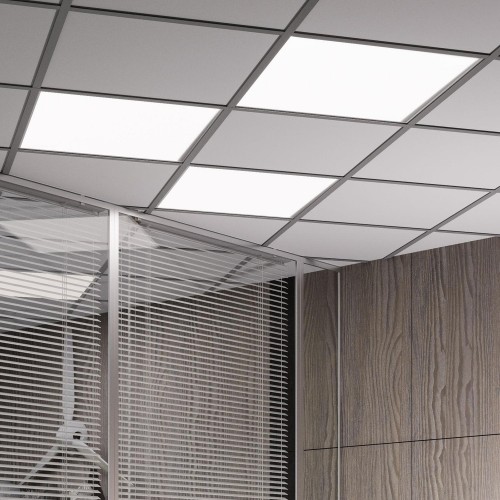 Потолочный светодиодный светильник GAUSS 48W 48w 4250lm 6500k ip20 призма led 842123345 - изображение 2