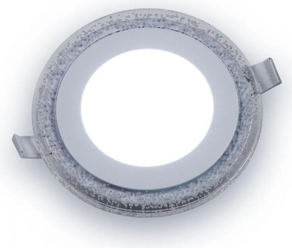 Потолочный светодиодный светильник GAUSS Bubbles круг 6+3w, 540lm 4000k 3 режима led BL317