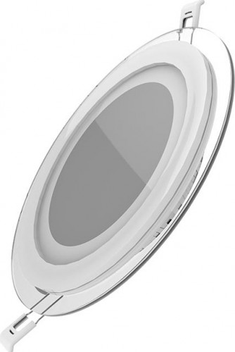 Потолочный светодиодный светильник GAUSS Glass круг18w 1390lm 3000k с дек стеклом led 947111118 - изображение 4