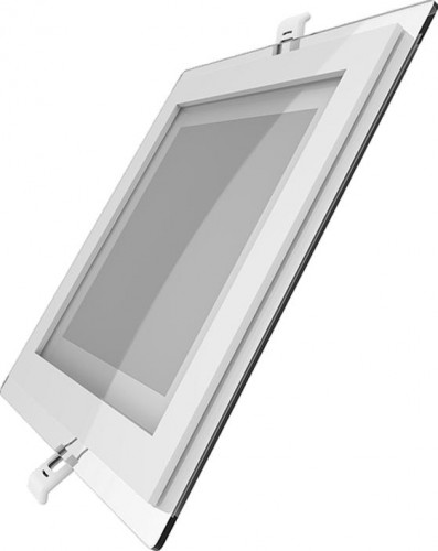 Потолочный светодиодный светильник GAUSS Glass квадрат 18w 1390lm 3000k с дек стек led 948111118