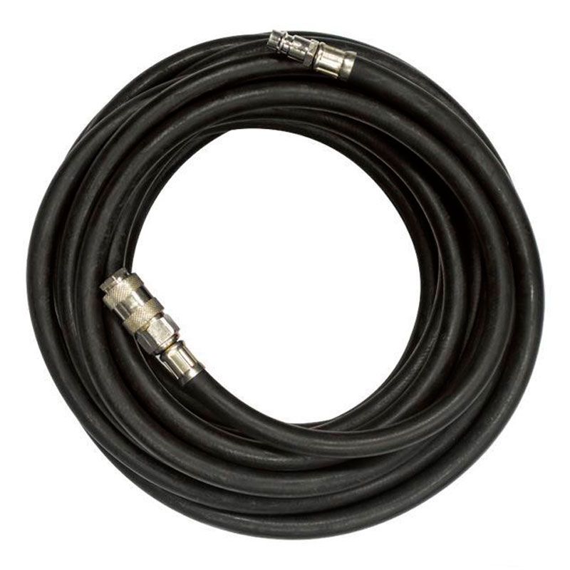 Шланг с БРС Power Technic Европейского типа (термопластичная гибкая резина) 20 бар, 8х14 мм, 15 м