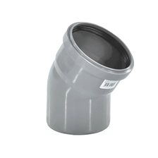 Отвод PP-H серый б/н Дн50х30гр в/к HT Ostendorf 112110 - изображение 3