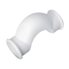 Скоба PP-R белая Дн20 обвод с муфтами РосТурПласт 10714 - изображение 2