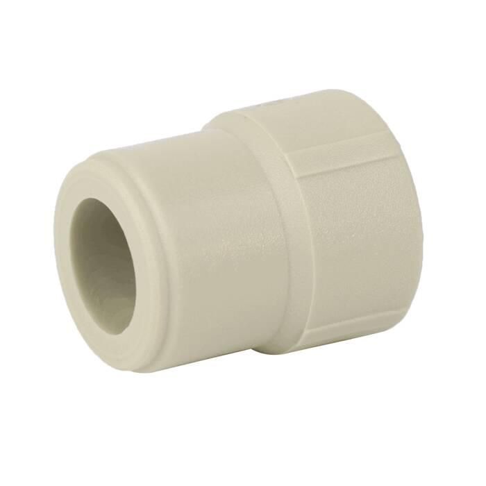 Муфта PP-R серая переходная Дн50х20 вн/нр пайка VALFEX 10005020Г