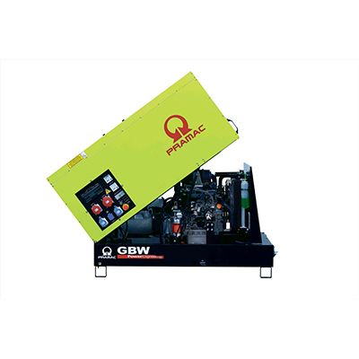 Дизельный генератор PRAMAC GBW30P Mecc Alte однофазный без кожуха - изображение 5