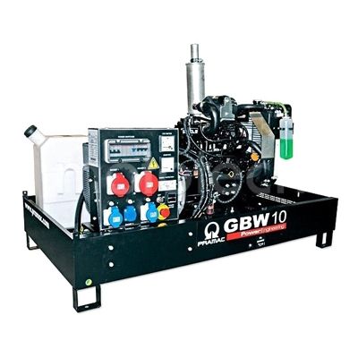 Дизельный генератор PRAMAC GBW30P Mecc Alte однофазный без кожуха - изображение 6