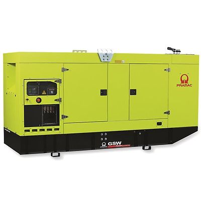 Дизельный генератор PRAMAC GSW275P Mecc Alte трехфазный в кожухе
