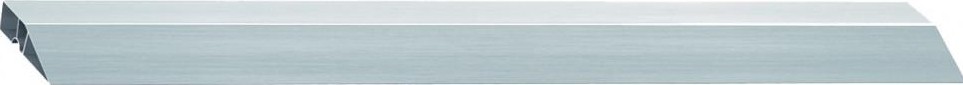 Правило СИБРТЕХ Трапеция, 2 ребра жесткости, L-1,0 м алюминиевое 89601