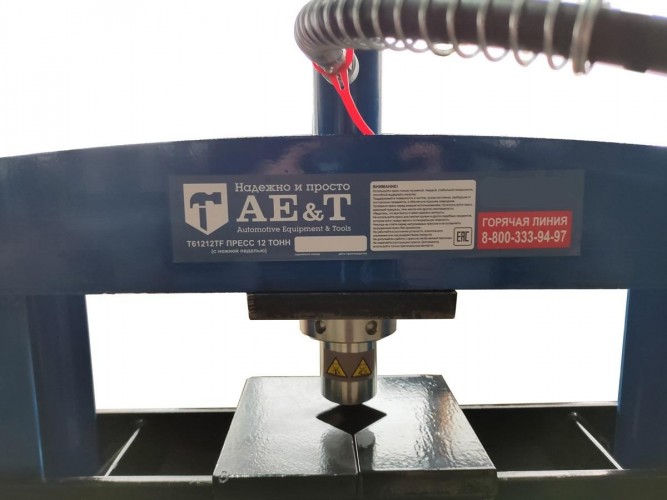 Пресс AE&T Т61212TF напольный 12 т, ножной педалью T61212TF - изображение 2