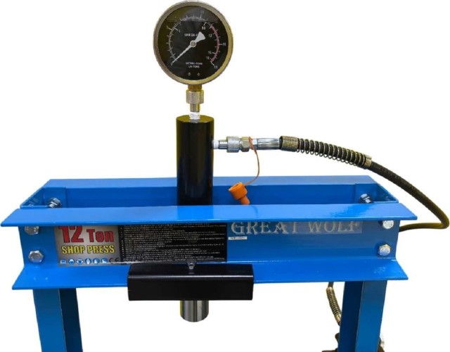 Пресс гидравлический GREAT WOLF GW-0912 напольный - изображение 4