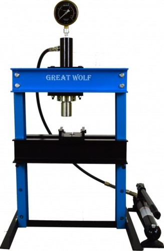 Пресс гидравлический GREAT WOLF GW-0910 настольный