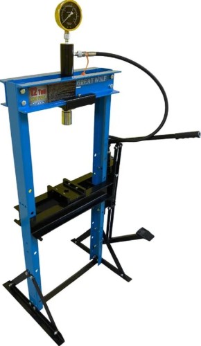 Пресс гидравлический GREAT WOLF GW-0912F напольный, с ножным приводом - изображение 2