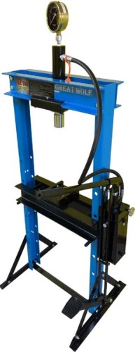 Пресс гидравлический GREAT WOLF GW-0912F напольный, с ножным приводом - изображение 3