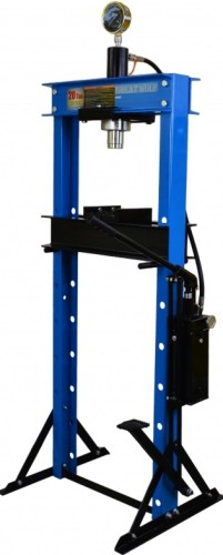 Пресс гидравлический GREAT WOLF GW-0920F с ручным и ножным приводом